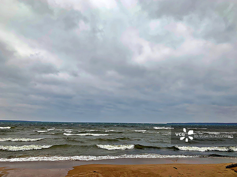 加拿大安大略省苏必利尔湖巴查瓦纳湾省立公园图片素材