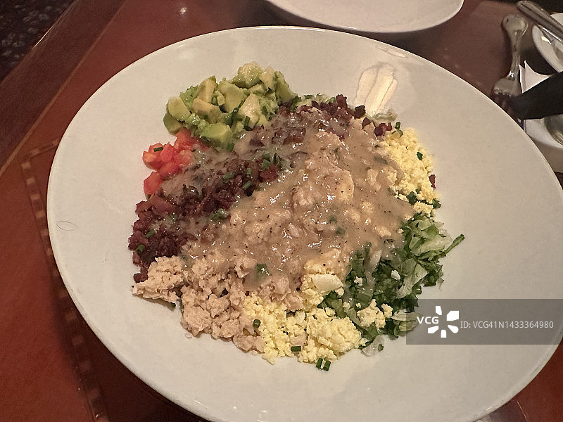 经典科布沙拉拼盘图片素材