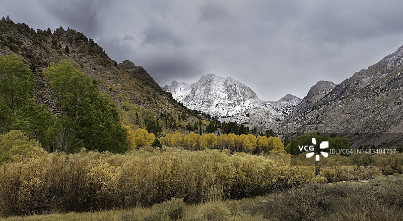 东部内华达山谷图片素材