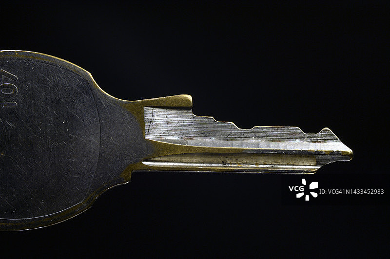 黄铜钥匙图片素材