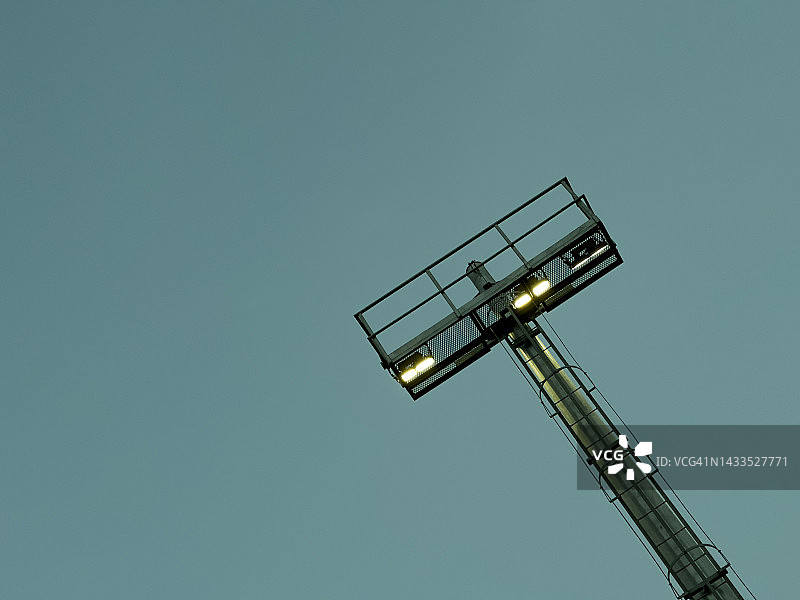 体育场的灯光图片素材