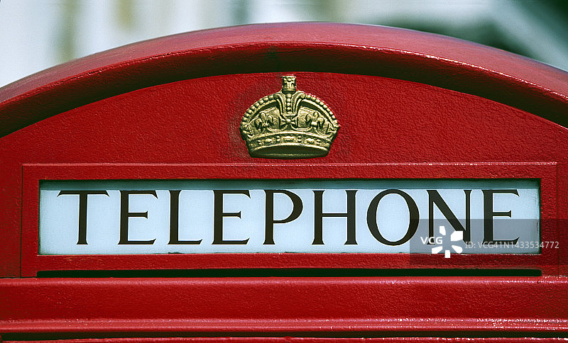 伦敦电话亭图片素材