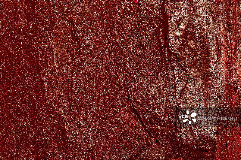 红色口红质地特写图片素材