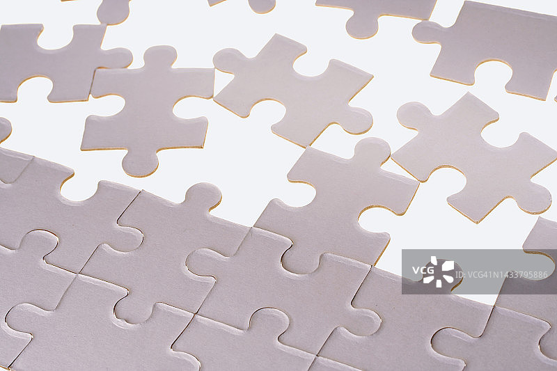 拼图碎片特写图片素材