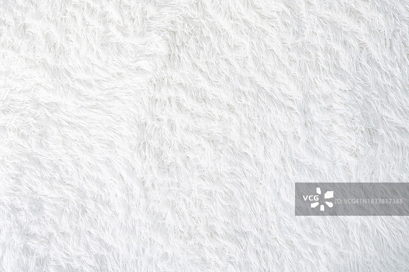 白色羊毛地毯背景图片素材