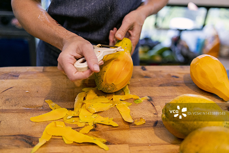 新鲜木瓜预制食品图片素材