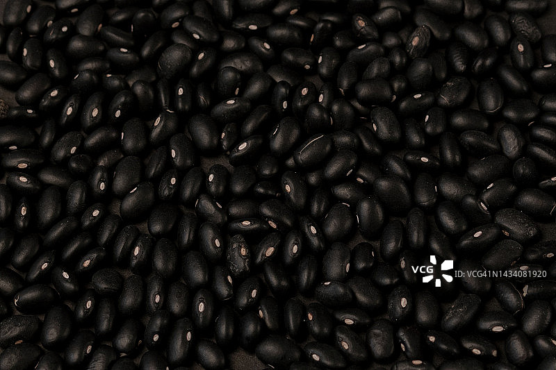 天然黑豆背景，墨西哥豆类图片素材