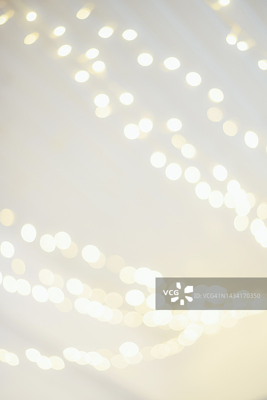 模糊灯光抽象背景：圣诞节新年图片素材