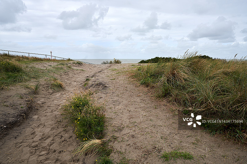 奥斯坦德沙丘图片素材