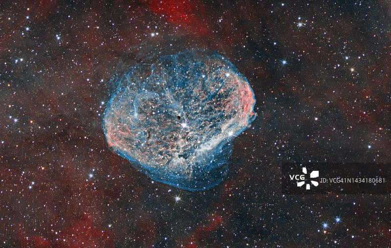 新月星云图片素材