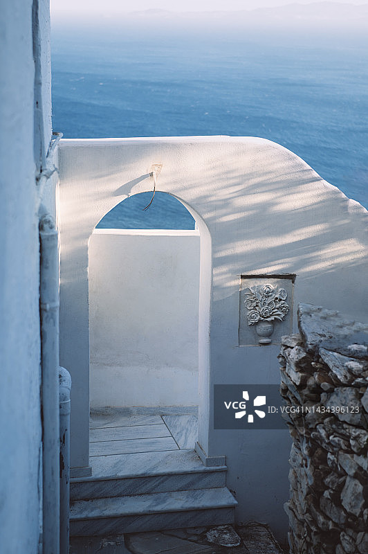 希腊基尔迪亚尼，蒂诺斯，基克拉泽斯图片素材