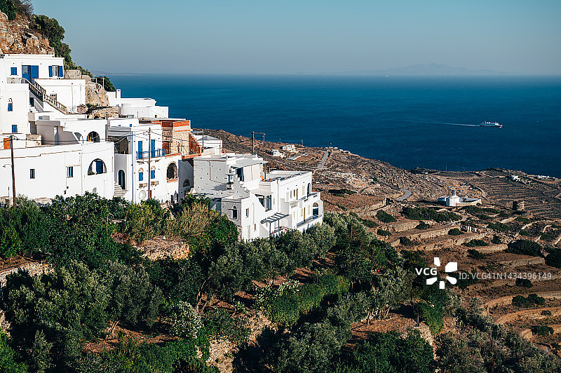 希腊基尔迪亚尼，蒂诺斯，基克拉泽斯图片素材