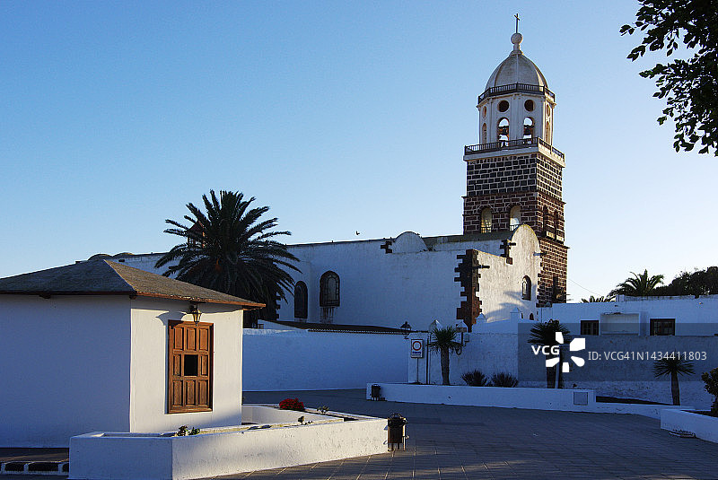 瓜达卢佩圣母教堂，特吉塞殖民风格历史中心图片素材