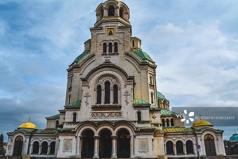 索非亚亚历山大·涅夫斯基主教座堂图片素材