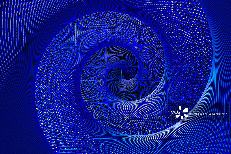 3D渲染：螺旋空间背景图片素材