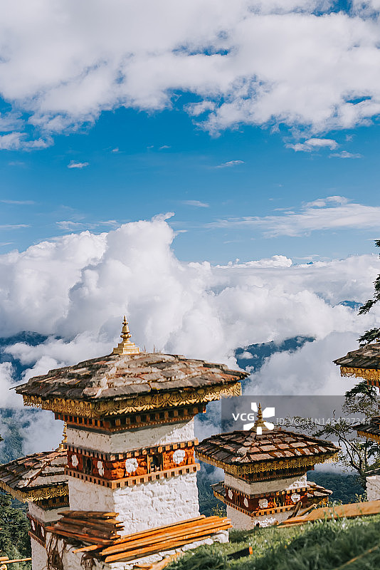 不丹多雄拉山口图片素材