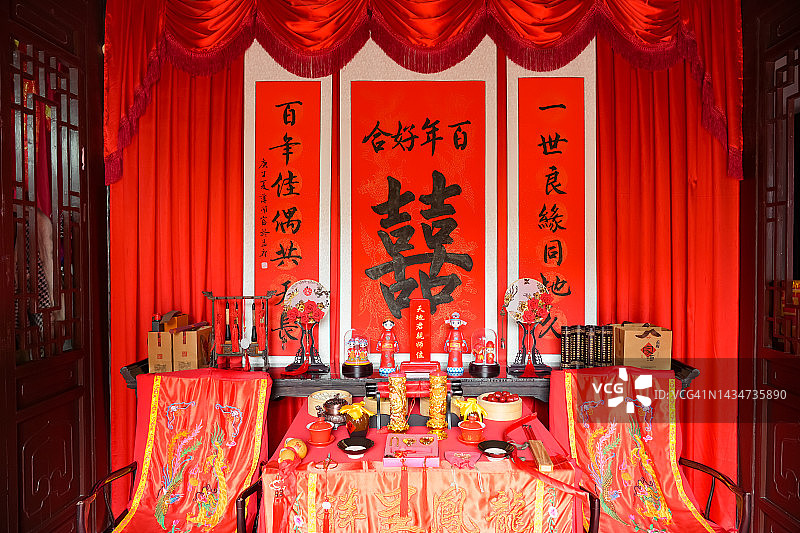 中国传统婚礼图片素材