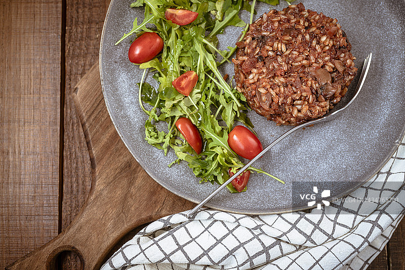 全米纯素意大利调味饭图片素材