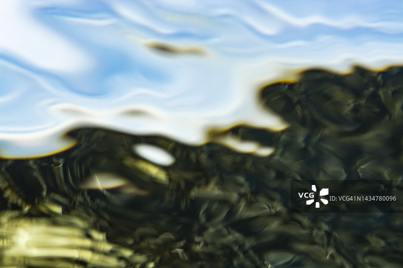 水下镜像图片素材