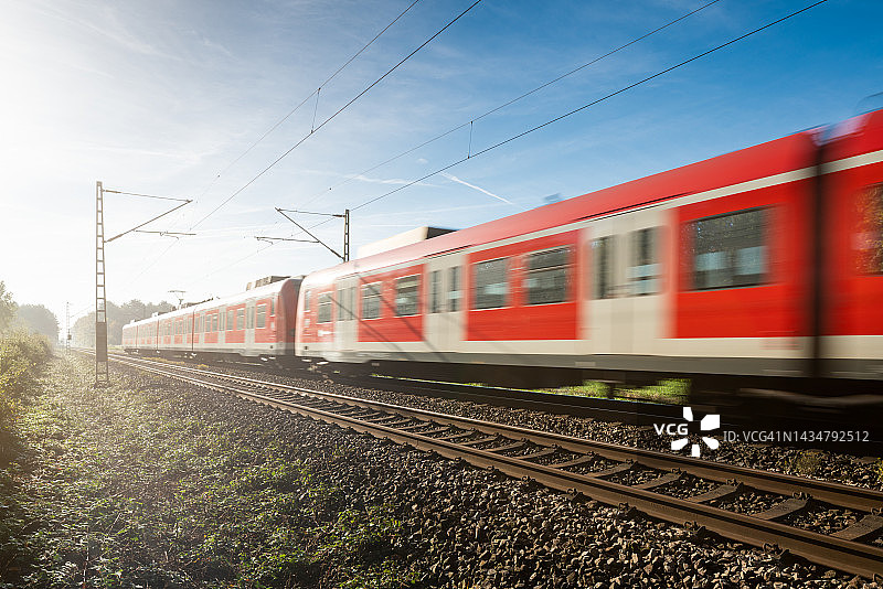 通勤列车图片素材