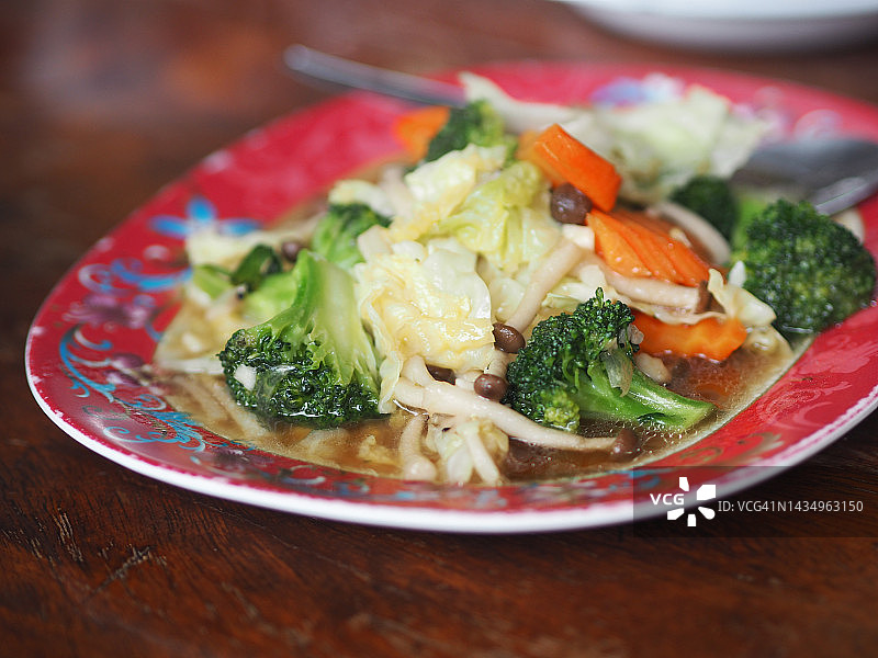 什锦炒蔬菜图片素材