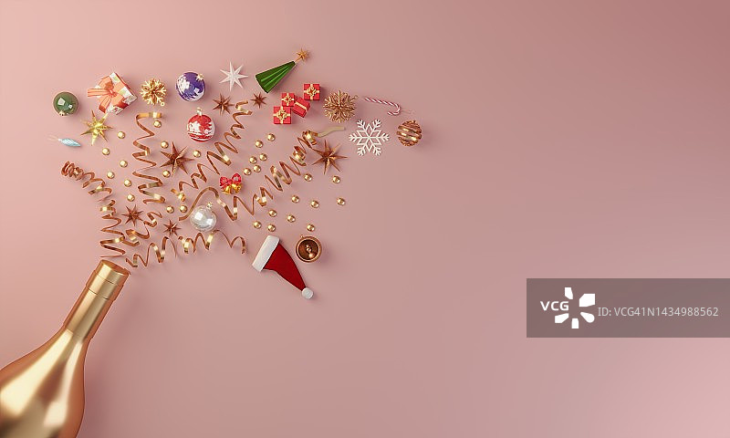 圣诞节庆祝概念图片素材