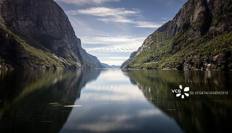 吕瑟峡湾风光图片素材