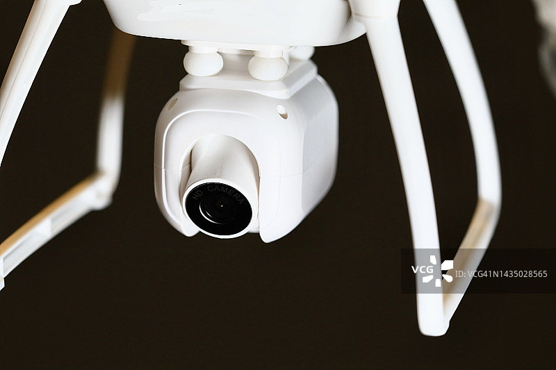 带摄像头的无人机玩具局部图片素材