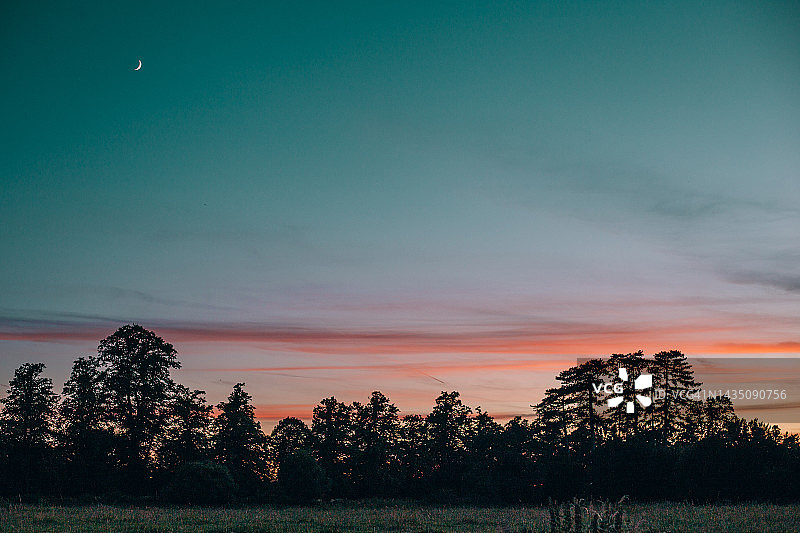 日落景观图片素材