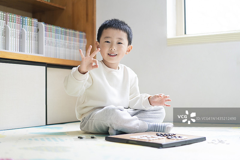 一个中国孩子图片素材