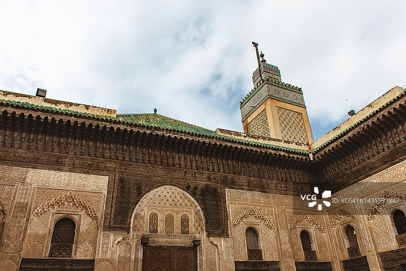 布伊纳尼亚伊斯兰学校内部图片素材