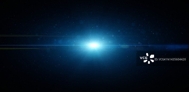 镜头光晕和发光粒子图片素材