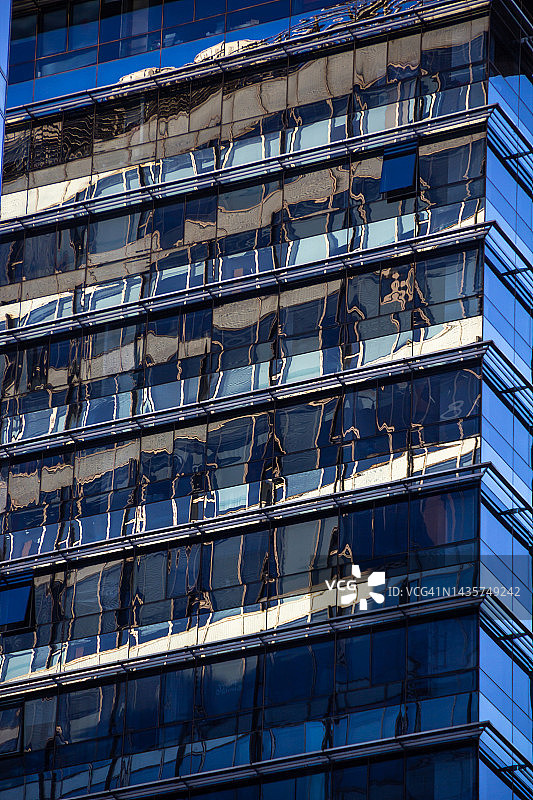 建筑倒影抽象图像图片素材