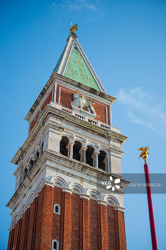 威尼斯圣马可钟楼图片素材