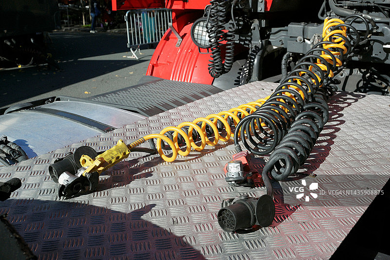 拖车配线连接器图片素材