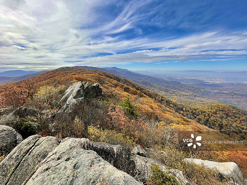 在雪兰多国家公园的树林中漫步图片素材