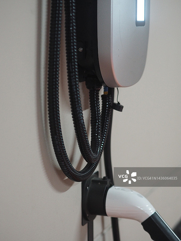 电动汽车充电图片素材