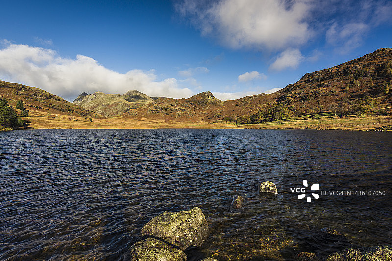 湖区的布莱阿潭图片素材