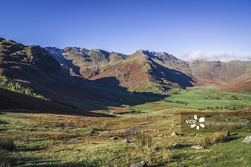湖区的布莱阿潭图片素材