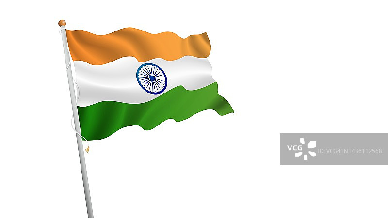 印度国旗图片素材