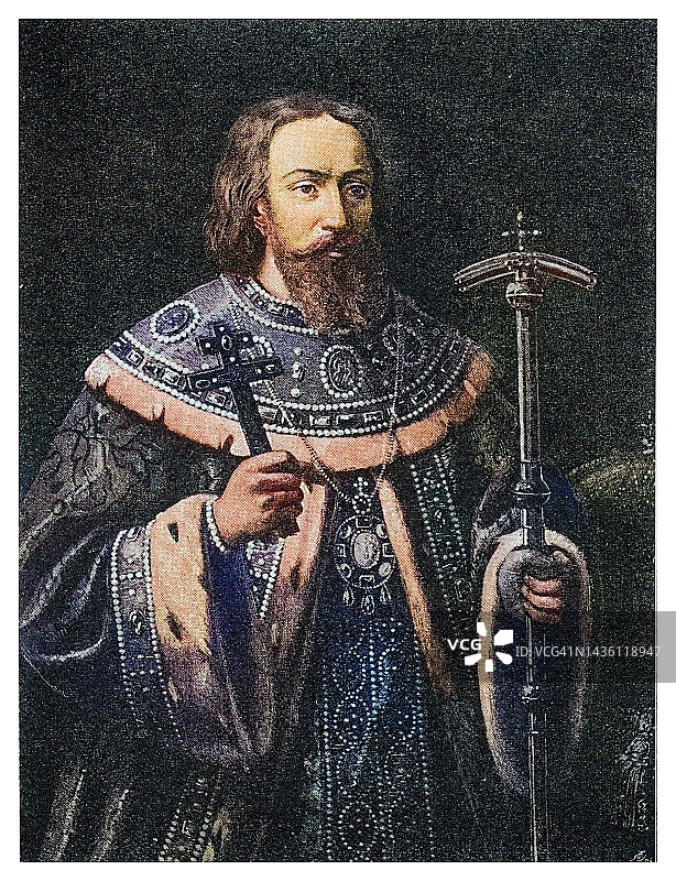 费奥多尔·尼基季奇·罗曼诺夫 - 莫斯科宗主教费拉列特肖像图片素材