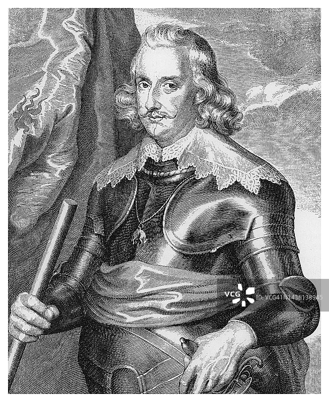 奥地利红衣主教-王子费迪南德肖像图片素材