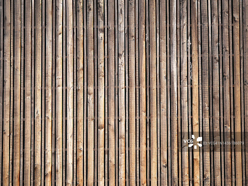 英国伦敦的木制栅栏特写图片素材