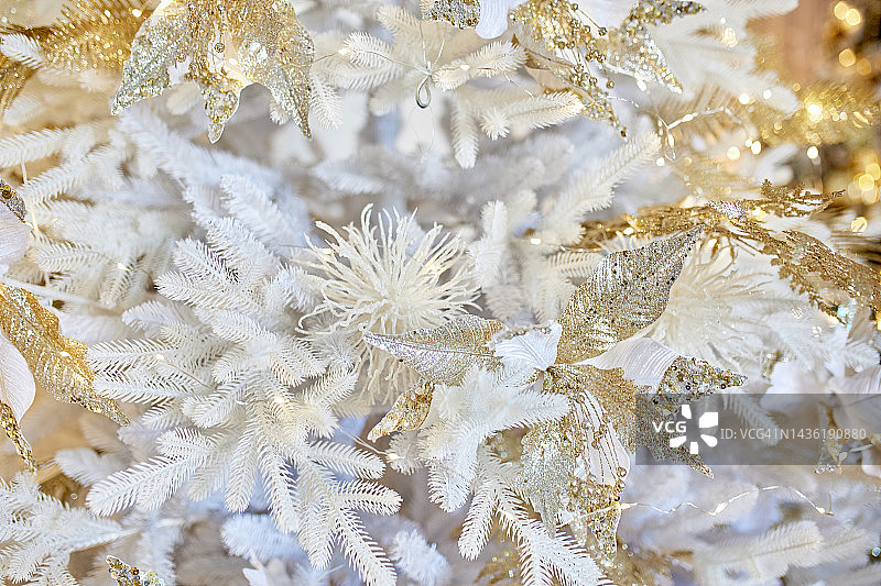 白色圣诞背景图片素材