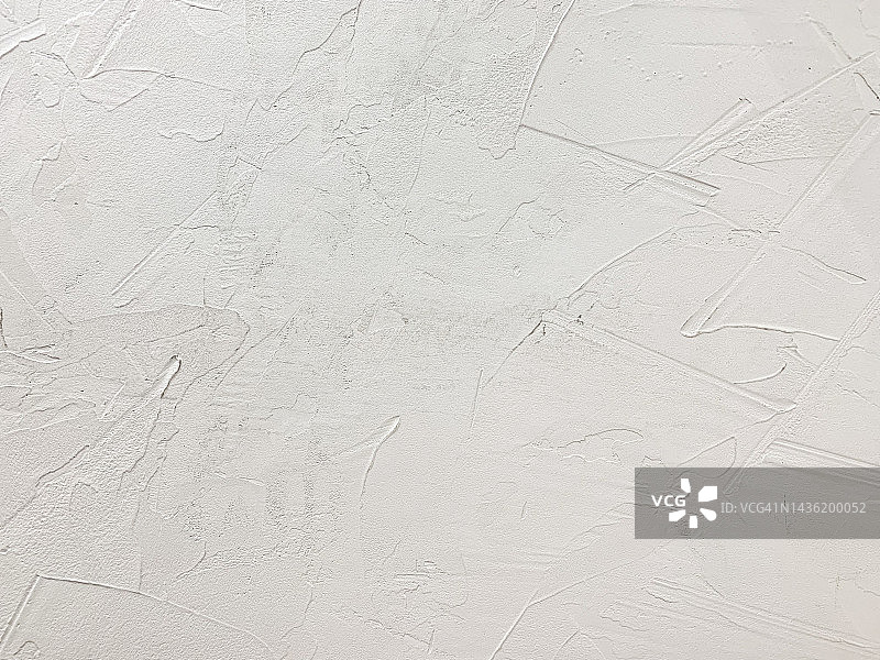 有划痕的白色混凝土墙面图片素材