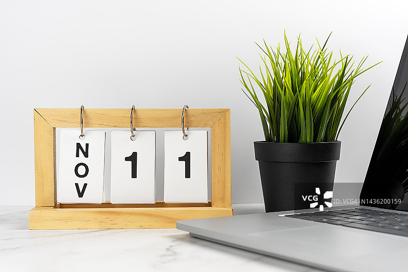11月11日台历图片素材