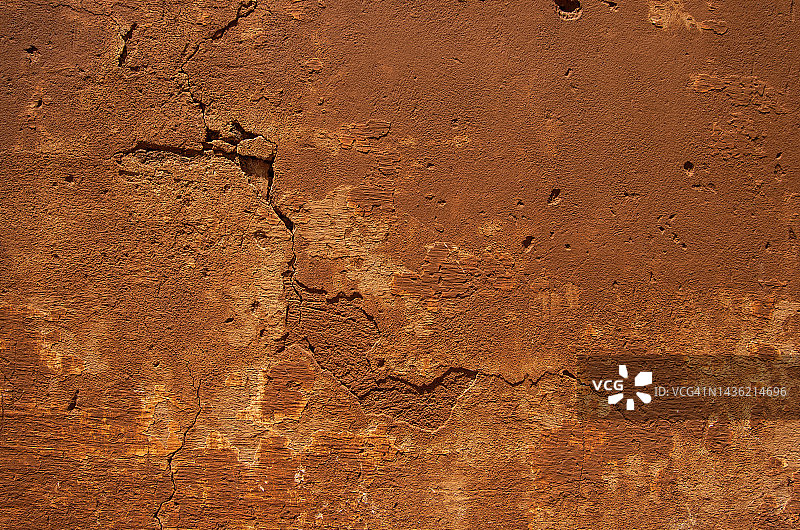 古老的土坯灰泥墙图片素材