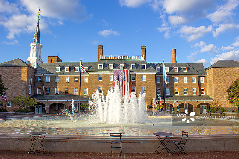 美国弗吉尼亚州亚历山德里亚市政厅图片素材