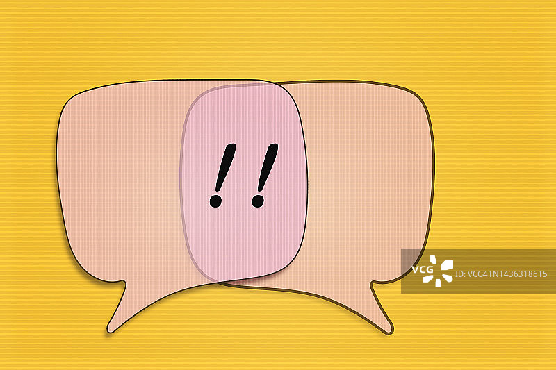 通信图标，两条信息气泡，在线聊天标志图片素材