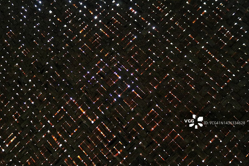 竹编中的光线图片素材